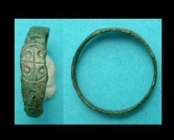 Ring, Medieval, Ladies, Circles intaglio